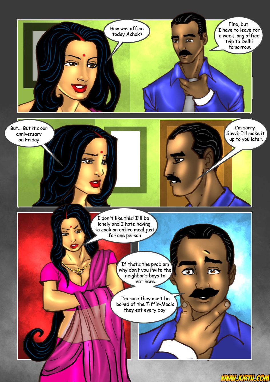 Pages From Savita Bhabi Episode 13 College Girl Savvi - Image Gallery #48747
