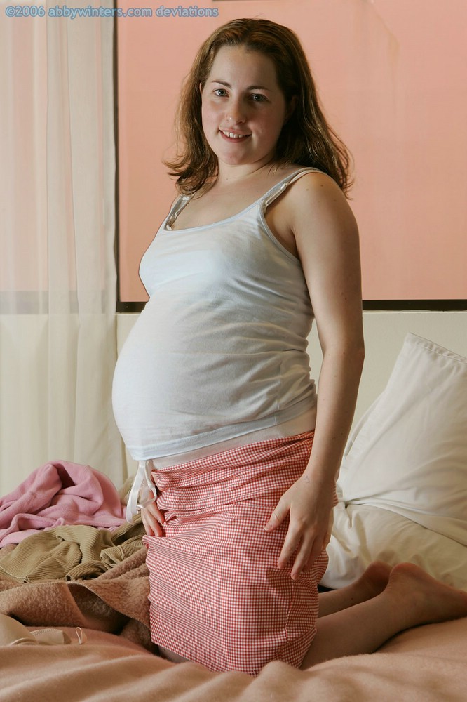 Abby Winters Lactating - Teen Pregnant Babe with Outie Belly Button from Abby Winters - Image  Gallery #15798